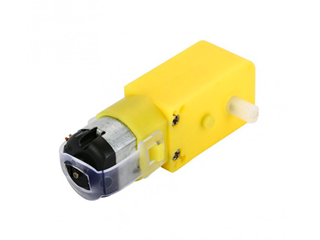 Dual Axis Yellow Gear Motor